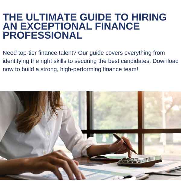 How to Hire Finance People